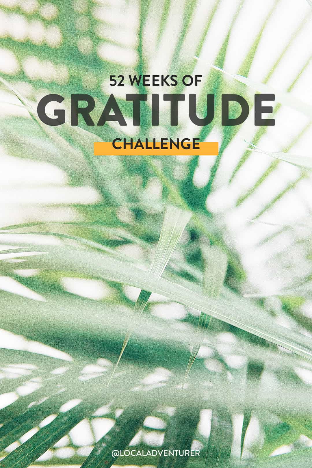 52 Weeks of Gratitude Challenge