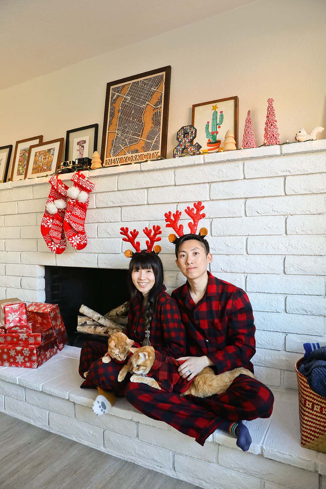 Buffalo Plaid Christmas Pajamas from LL Bean