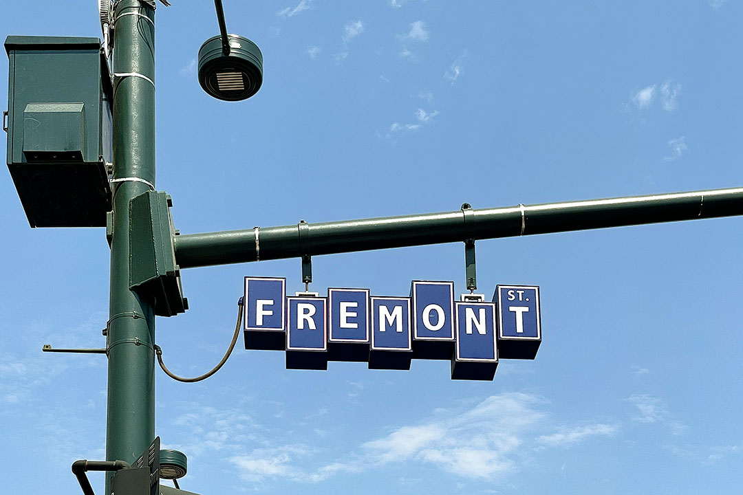 fremont street sign