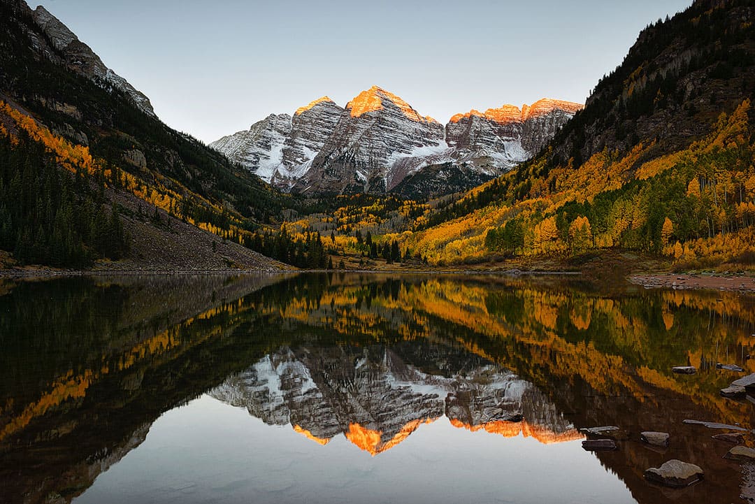 maroon bells aspen colorado + 15 best places to visit in january in the usa