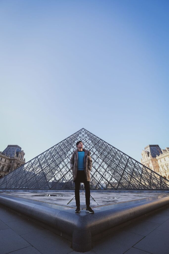 louvre pyramid + best things to do in paris france