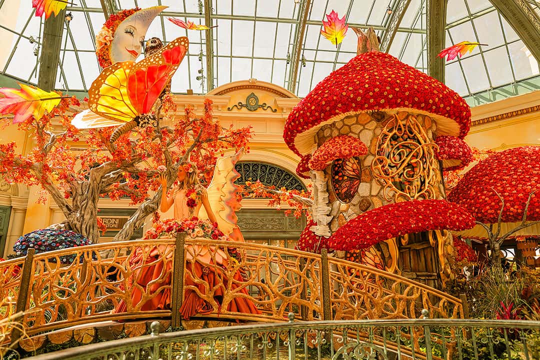 Bellagio Gardens Lunar New Year 2023 Year of the Rabbit Las Vegas 