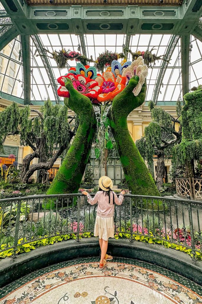 Attractions 360° on X: Lunar New Year is the theme for Bellagio Garden  this season. 🧧🐯  / X