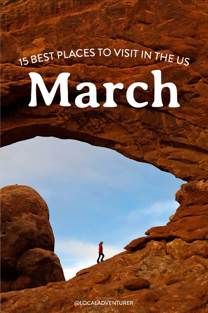 best places to visit february march