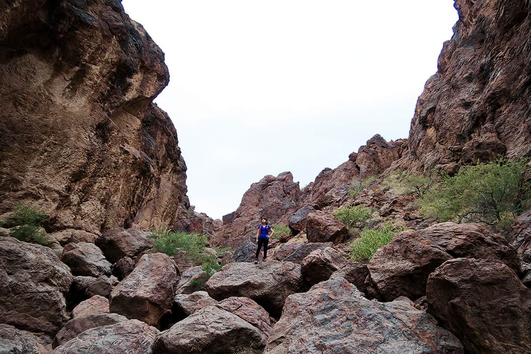 Gold Strike Trail to Hot Springs near Las Vegas NV