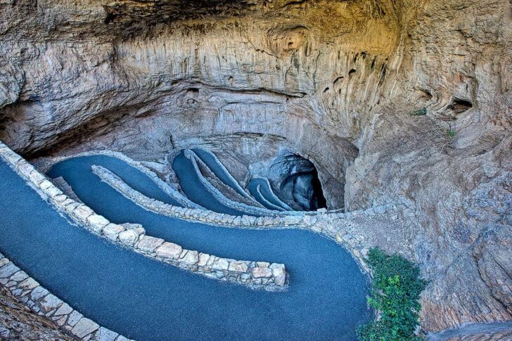 Carlsbad Cavern Natural Entrance + 17 Best National Parks to Visit in September