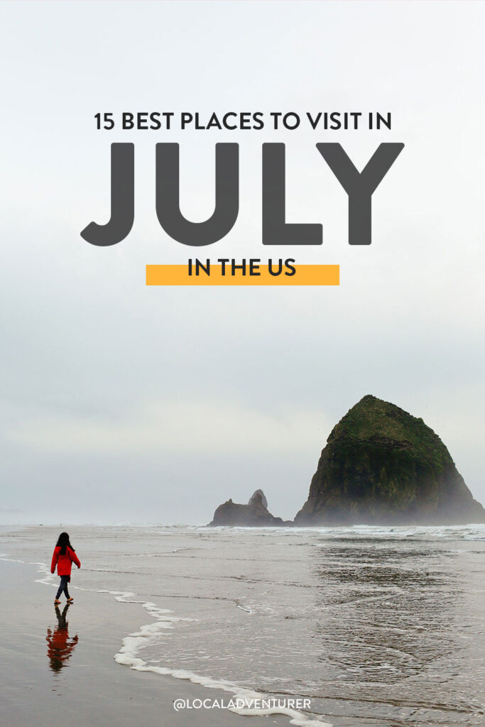 best place to visit usa in july
