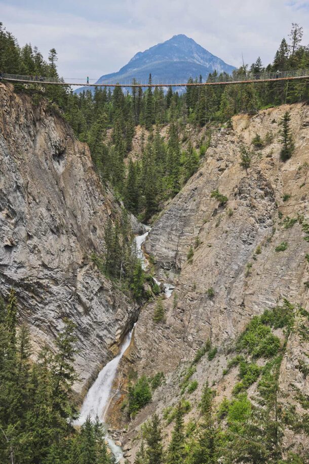 Golden Skybridge Canada's Highest Suspension Bridge
