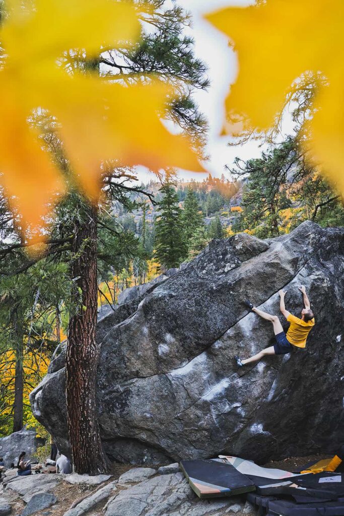bouldering leavenworth + best day trips from seattle