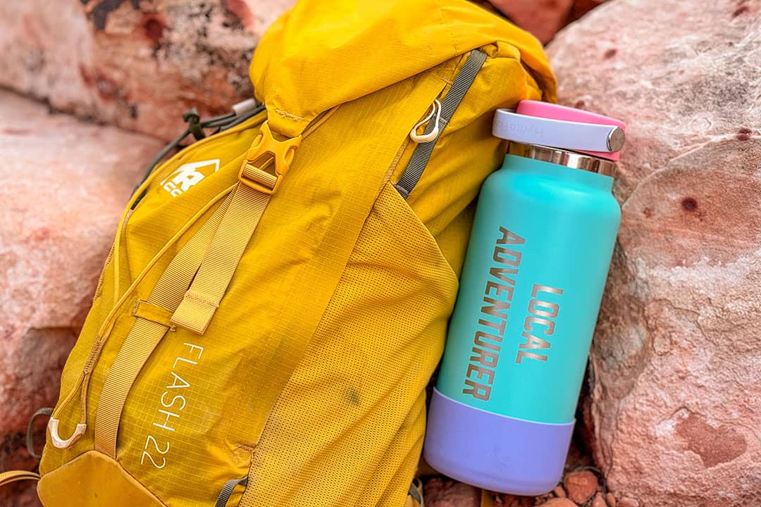 custom hydro flask + best travel water bottle