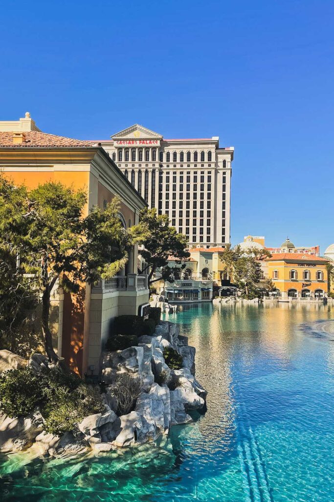 bellagio fountain show times today
