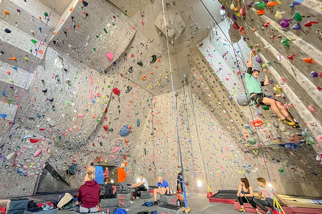 Types of Gym Climbing: Top Rope - inSPIRE Rock Indoor Climbing