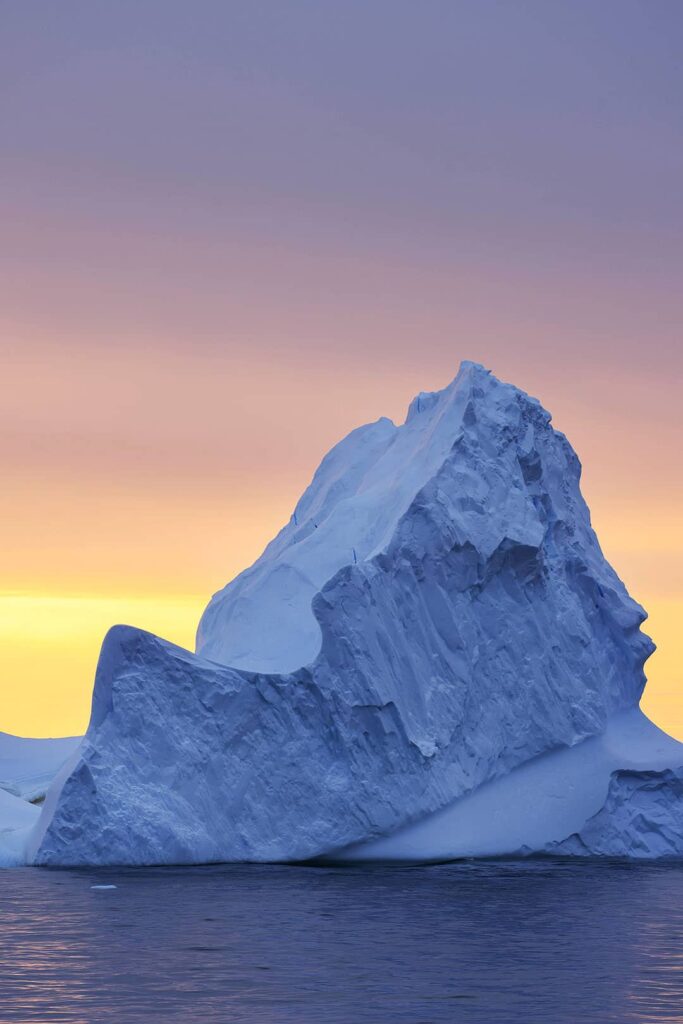 iceberg vs glacier