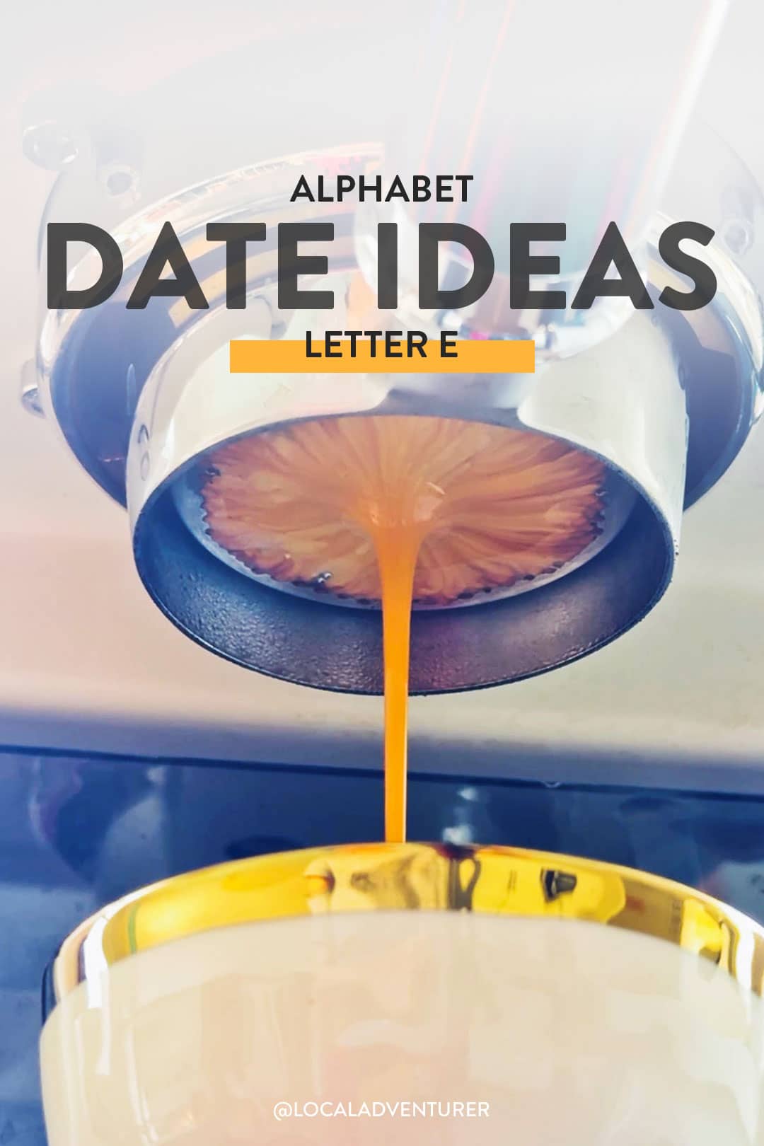 date ideas that start with e letter activities