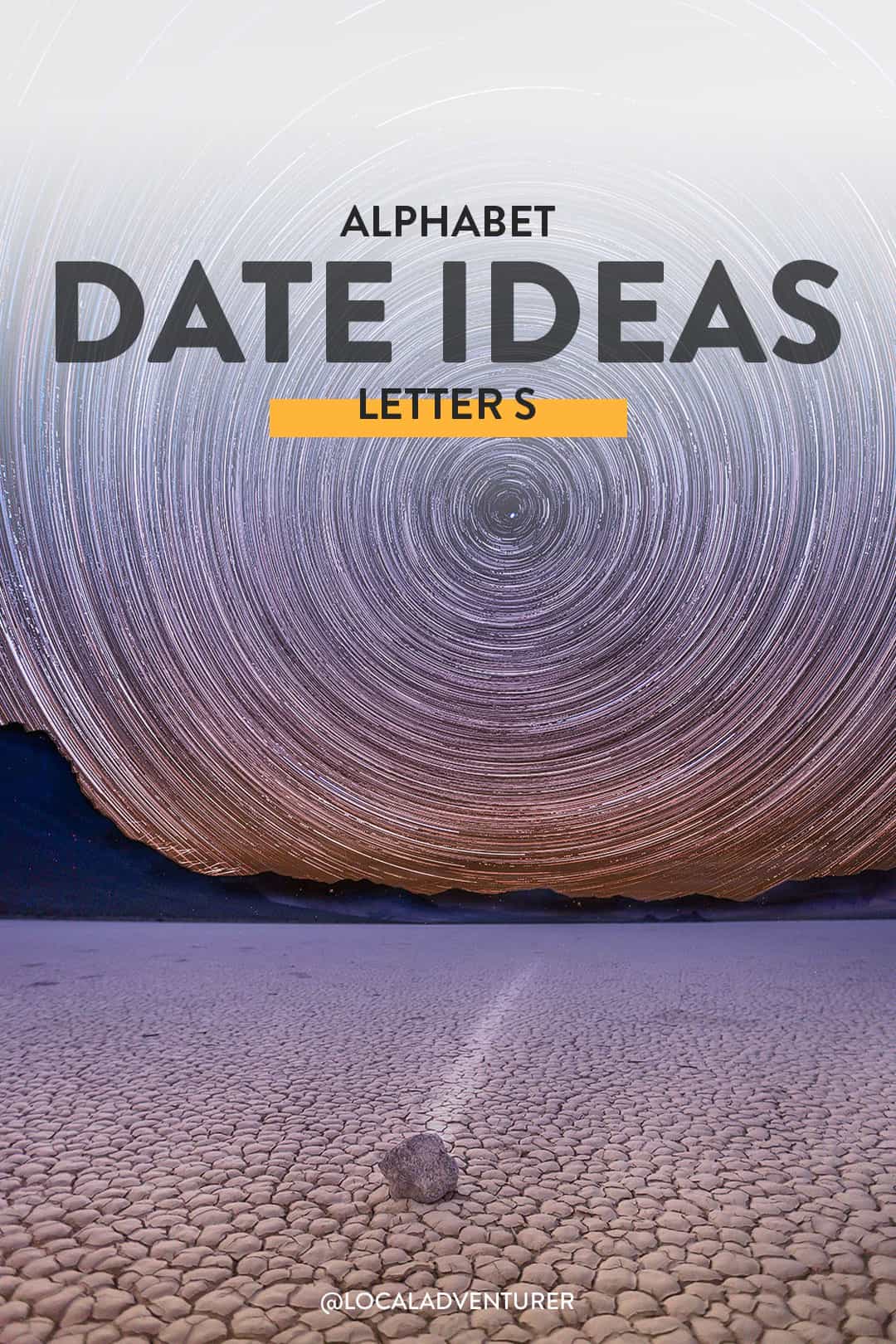 date ideas that start with s activities