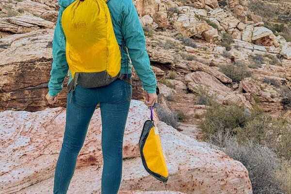 bouldering chalk bag