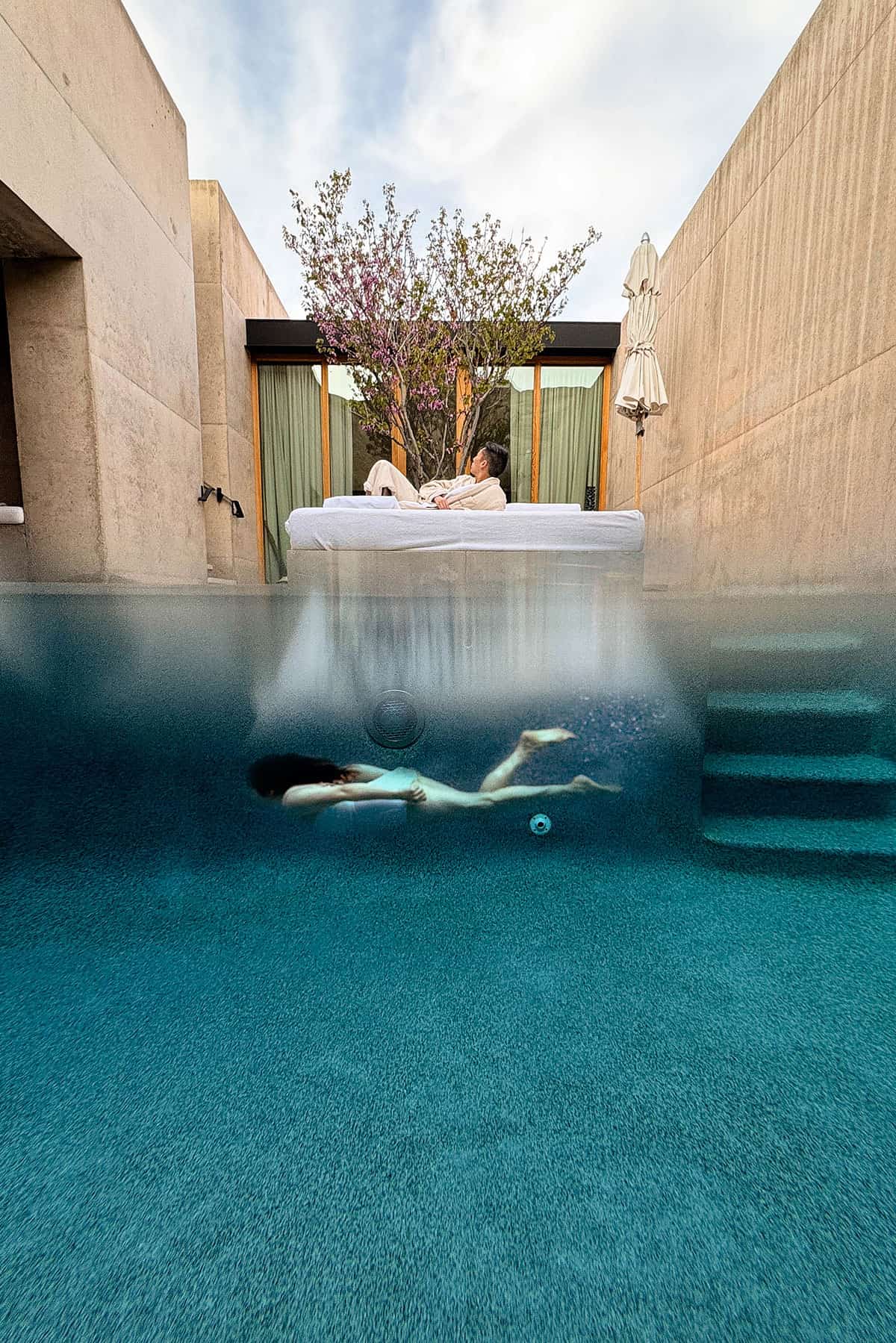 amangiri desert pool suite